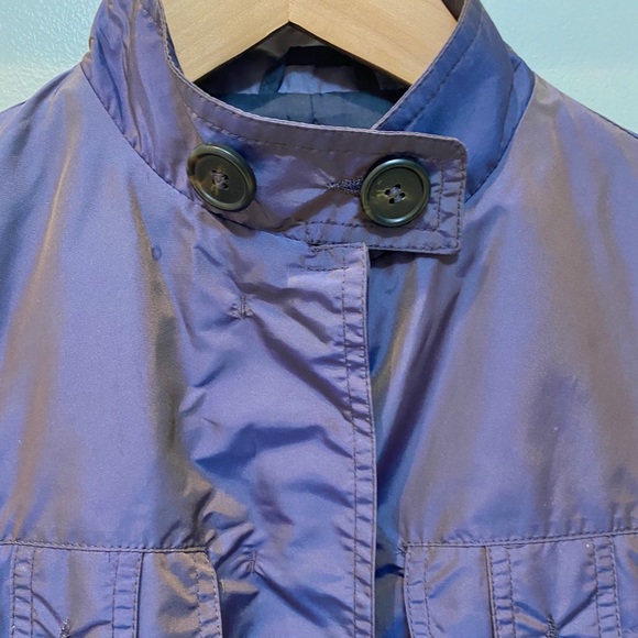 Benetton Purple Iridescent Nylon Jacket - Picture 5 of 9